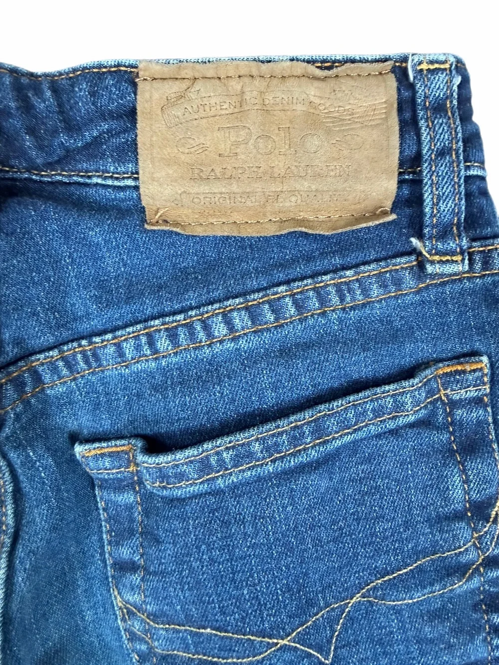 POLO Ralph Lauren Boys The Hampton Straight Jeans - 8